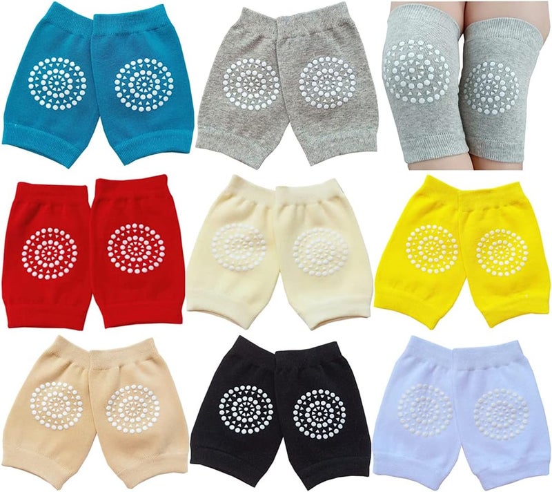 Toptim Toddler Knee Pads Unisex Baby Anti-Slip Stretch Kneepads for Crawling Non-constricting Legs 6-36M - Image 1